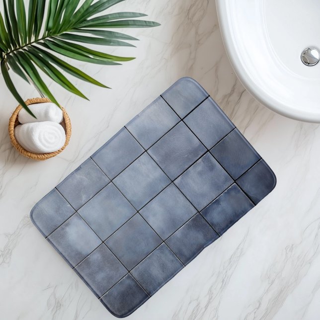 Tapete De Banheiro Azulejo de Tabulação de Imitação (Criador carregado)