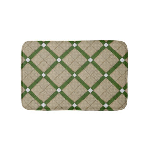 Tapete De Banheiro Azulejos diagonais concretos cerâmicos