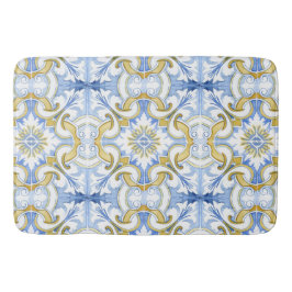 Tapete De Banheiro Azulejos do Mediterrâneo, majolica, estilo Sicilia