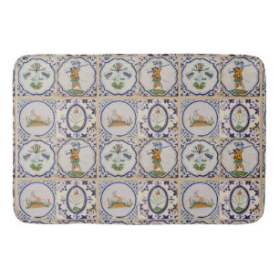 Tapete De Banheiro Azulejos Holandeses Antigos Delft do Século XVII a