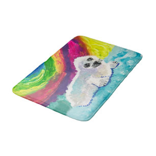 Tapete De Banheiro Baby Seal "Art by Kids"