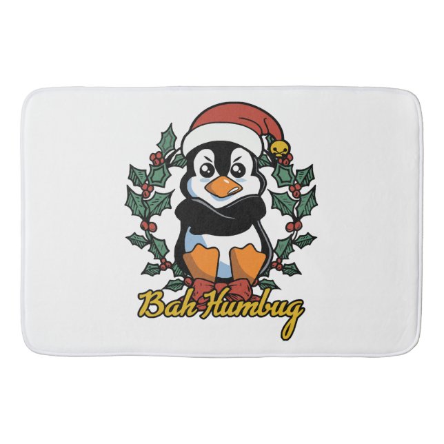 Tapete De Banheiro Bah Humbug (Frente)
