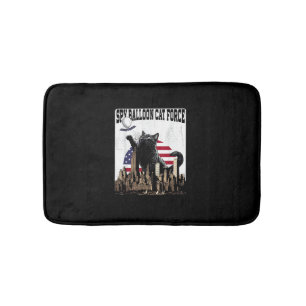 Tapete De Banheiro Balão de Spy Gato Engraçado