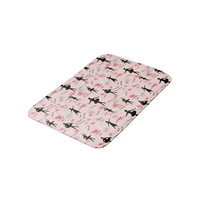 Tapete De Banheiro Balé (Angulado)