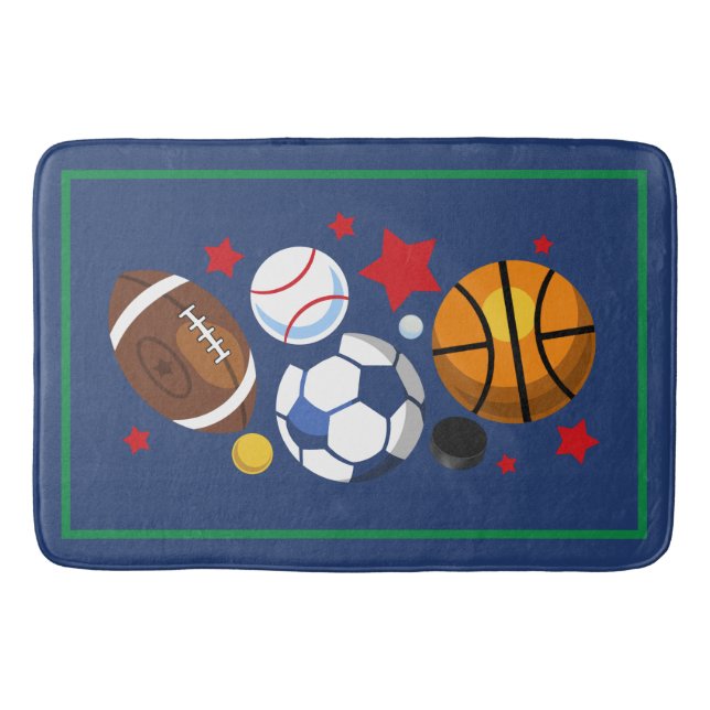 Tapete De Banheiro Balls Bath Mat (Frente)