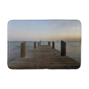 Tapete De Banheiro Banana River Dock