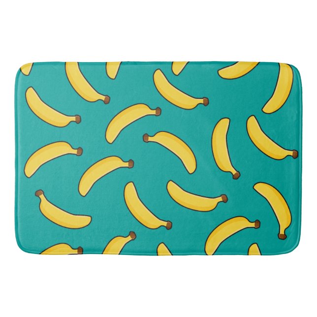 Tapete De Banheiro Bananas no chá (Frente)