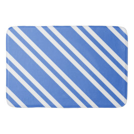 Tapete De Banheiro Bandas brancas e azuis francesas