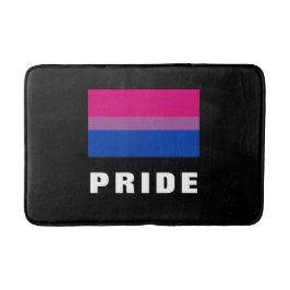 Tapete De Banheiro Bandeira Arco-íris LGBTQ de Orgulho Bissexual com 