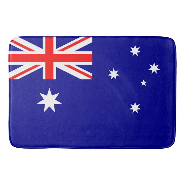 Tapete De Banheiro Bandeira australiana (Frente)