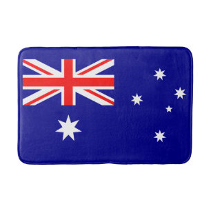 Tapete De Banheiro Bandeira Australiana Patriótica