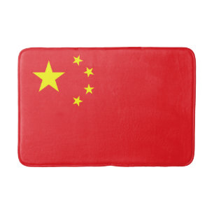 Tapete De Banheiro Bandeira Chinesa