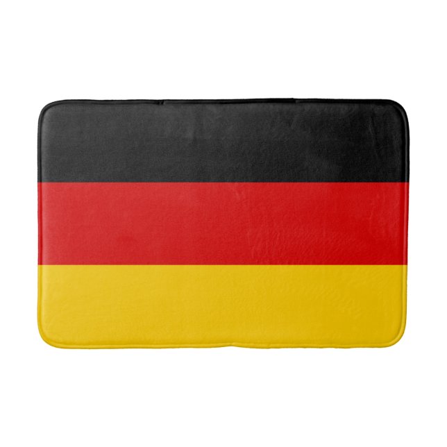 Tapete De Banheiro Bandeira da Alemanha (Frente)
