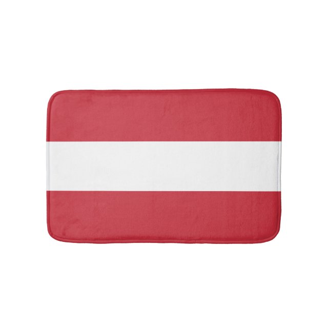 Tapete De Banheiro Bandeira da Áustria (frente)