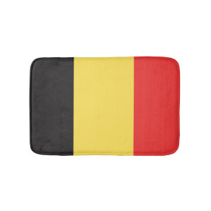 Tapete De Banheiro Bandeira da Bélgica