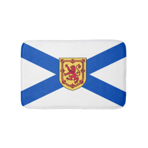 Tapete De Banheiro Bandeira da Nova Escócia (Província do Canadá)