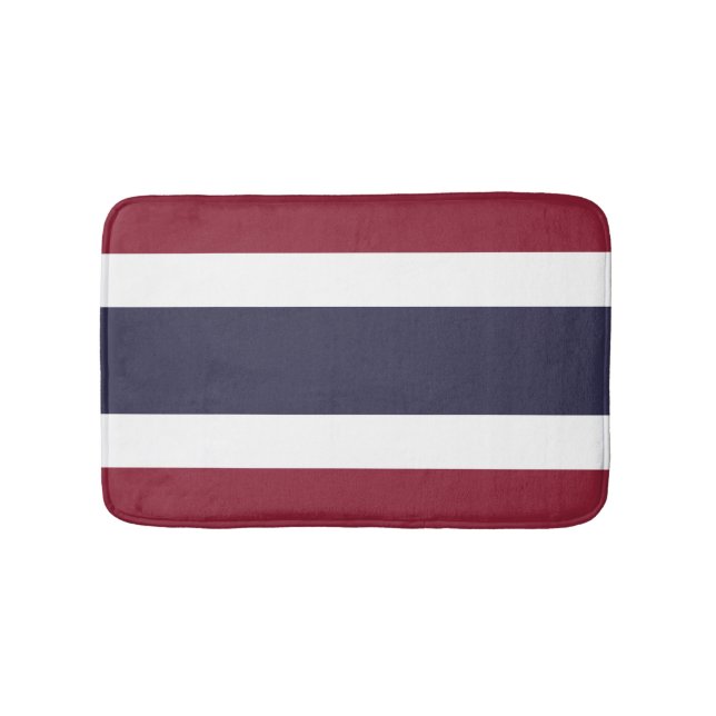 Tapete De Banheiro Bandeira da Tailândia (frente)