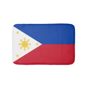 Tapete De Banheiro Bandeira das Filipinas