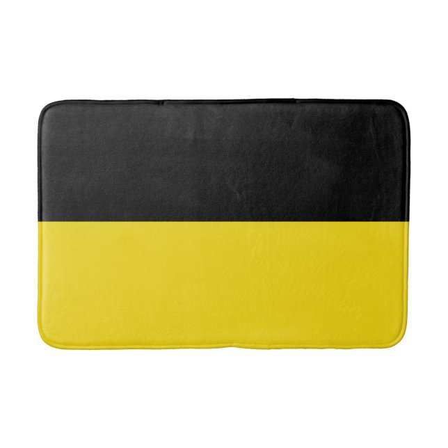 Tapete De Banheiro Bandeira de Bade-Vurtemberga (Frente)
