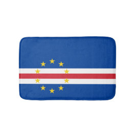 Tapete De Banheiro Bandeira de Cabo Verde