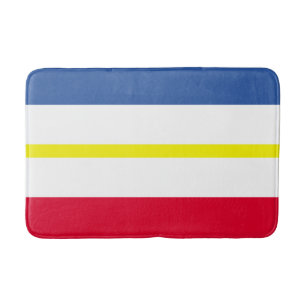 Tapete De Banheiro Bandeira de Meclemburgo-Pomerânia Ocidental - Banh