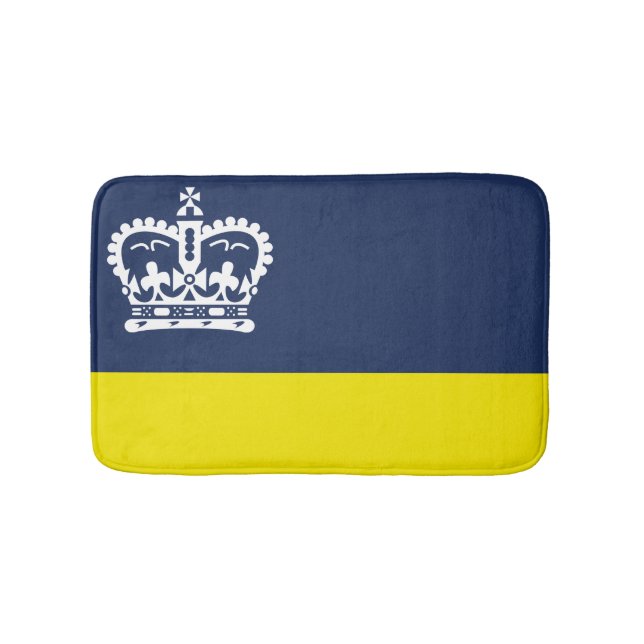 Tapete De Banheiro Bandeira de Regina, Saskatchewan Bath Mat (frente)