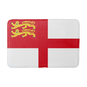 Tapete De Banheiro Bandeira de Sark