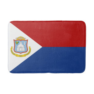 Tapete De Banheiro Bandeira de Sint Maarten