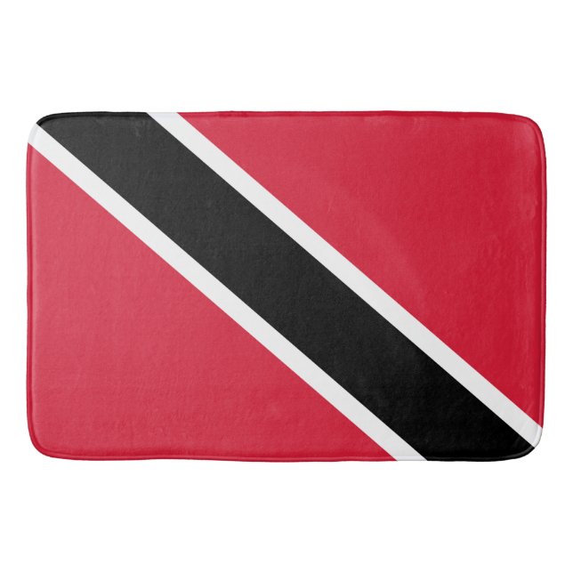 Tapete De Banheiro Bandeira de Trinidad e Tobago (Frente)