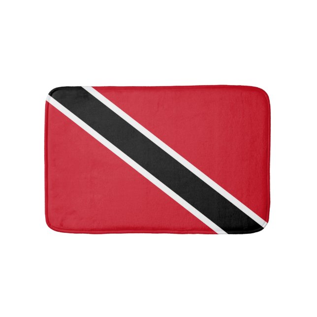 Tapete De Banheiro Bandeira de Trinidad e Tobago (frente)
