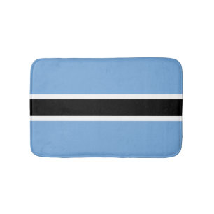 Tapete De Banheiro Bandeira do Botsuana