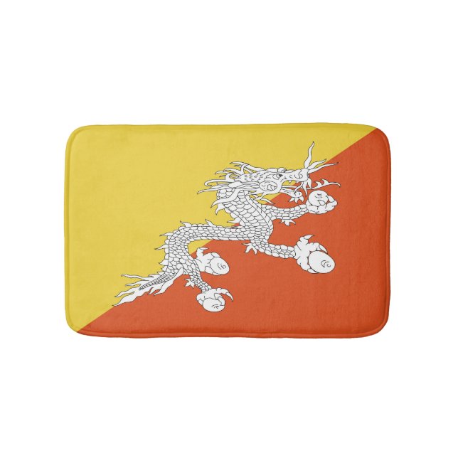 Tapete De Banheiro Bandeira do butano (frente)