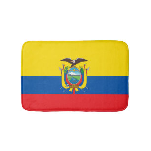 Tapete De Banheiro Bandeira do Ecuadorian