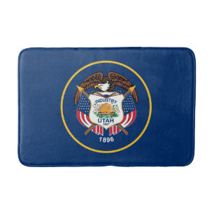 Tapete De Banheiro Bandeira do Estado de Utah