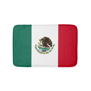 Tapete De Banheiro Bandeira do México