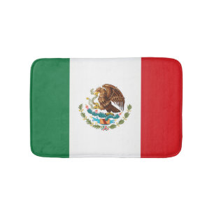 Tapete De Banheiro Bandeira do México