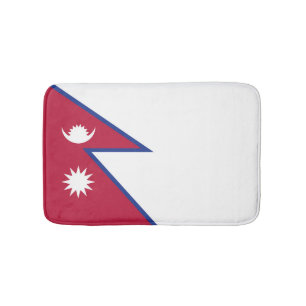 Tapete De Banheiro Bandeira do Nepal