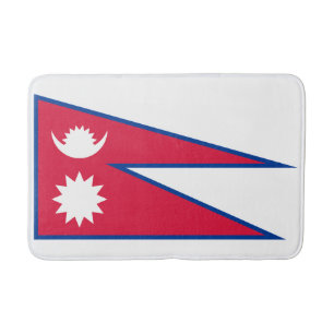 Tapete De Banheiro Bandeira do Nepal