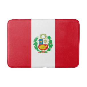 Tapete De Banheiro Bandeira do Peru