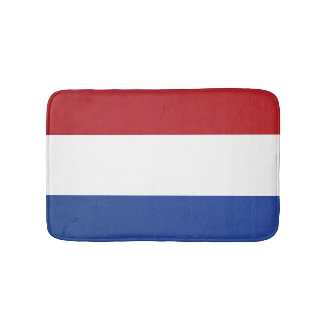 Tapete De Banheiro Bandeira dos Países Baixos (frente)