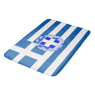 Tapete De Banheiro Bandeira grega