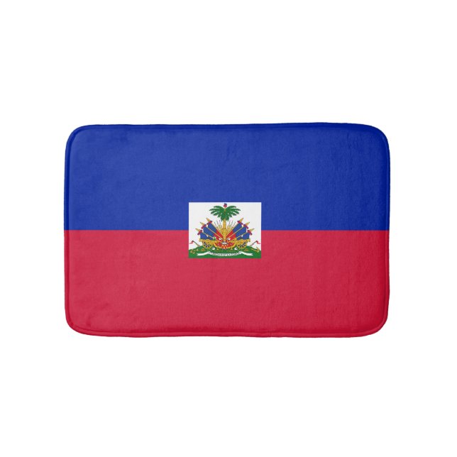 Tapete De Banheiro Bandeira haitiana (frente)
