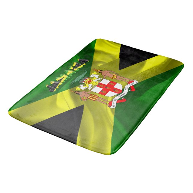 Tapete De Banheiro bandeira jamaicana (Angulado)