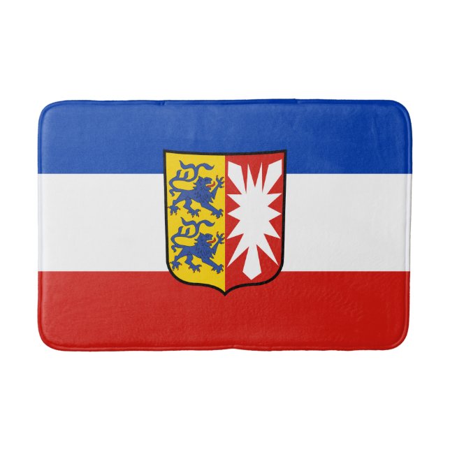 Tapete De Banheiro Bandeira Schleswig-Holstein (Frente)