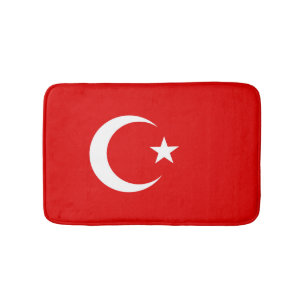 Tapete De Banheiro Bandeira turca
