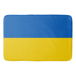 Tapete De Banheiro Bandeira Ucraniana (Ucrânia) Bath Mat
