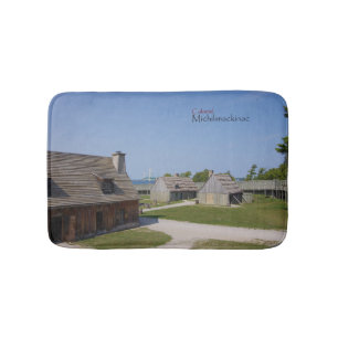 Tapete De Banheiro Banheira Colonial Michilimackinac