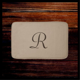 Tapete De Banheiro Banheira de Banho de Push Monograma