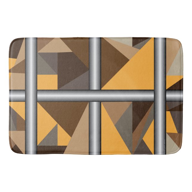 Tapete De Banheiro Barred Bath Mats (Frente)