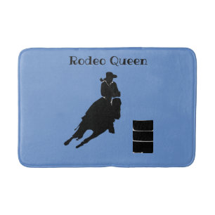 Tapete De Banheiro Barrel Racer